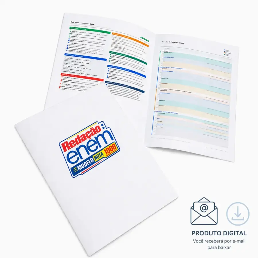 PDF Modelo Nota 1000 + Bônus Guia Prático