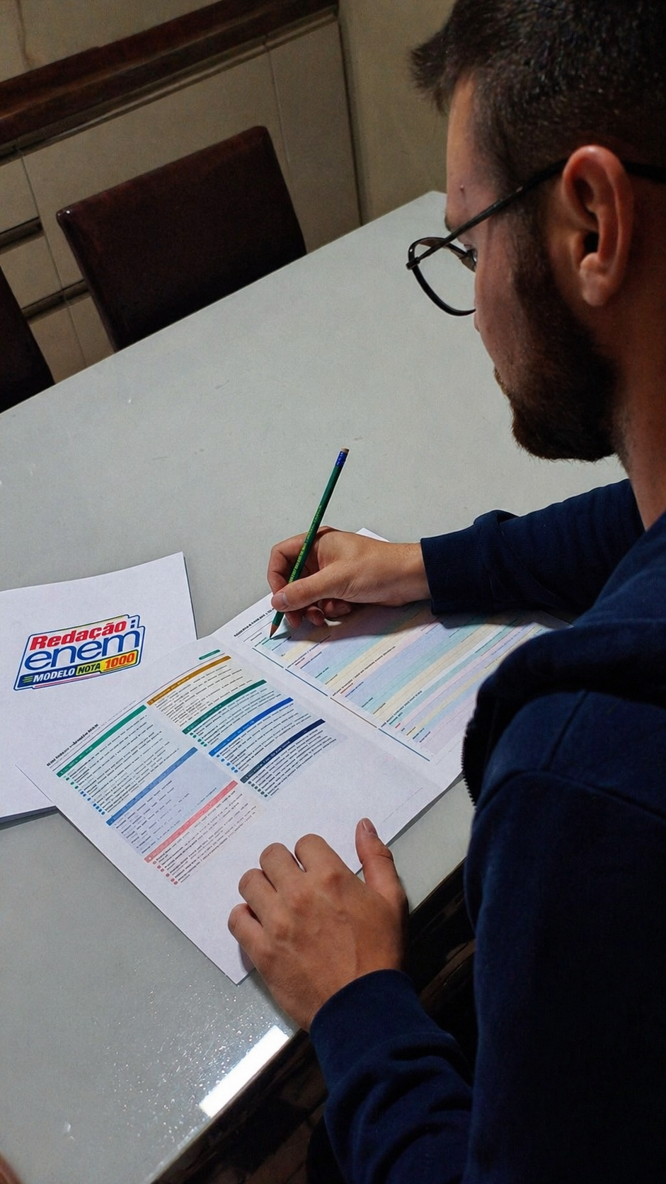 Print da avaliação de Gustavo A.